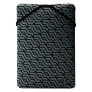 HP Reversible Geo Neoprene Laptop Sleeve for 15.6 Inch Laptop (Dependable Protection, Black/Grey)