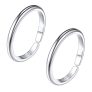 HighSpark Silver Toe Rings for Women