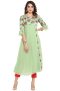 Janasya Women’s A-Line Crepe Kurta