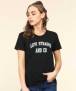 Levi’s  Printed Women Round Neck Black T-Shirt