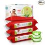 LuvLap Moisturising Wet Wipes with Lid for Baby Skin
