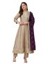 MOKOSH Women’s Silk Embroidered Kurta Pant Dupatta Set