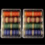 Mahganya Clear Plastic Bangle Box, 4 Compartments pack 2