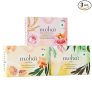 Moha Herbal, Scrub, and Rose & Almond Soap Pack