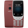 Nokia 8210 4G (128MB, Dual SIM, Rear Camera, Red)