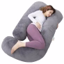 OYO BABY Pregnancy Pillows for Sleeping J-Shape Full Body Pillow and Maternity Support