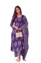 PARTHVI Women’s Pure Cotton Printed Straight Kurta Set with Palazzo Pants & Dupatta