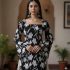 Pistaa’s Women’s Cotton Solid Readymade Salwar Suit Set
