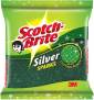 Scotch-Brite Silver Sparks Scrub Pad  (Regular, Pack of 3)