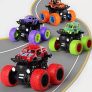 Storio Pack of 4 4×4 Friction Powered Mini Monster Trucks for Boys 3-7 Years