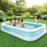 Toy Imagine 8.6 ft Inflatable Family Swimming Pool Large Backyard Swim Centre Kiddie Pool