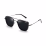 grey jack Retro Classic Polarized Metal Frame Sunglasses for Men Women